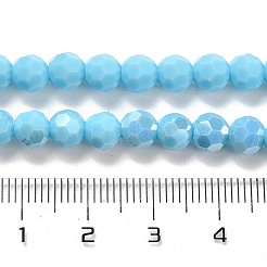 Opaque Glass Beads Stands&nbsp;EGLA-A035-P6mm-B08