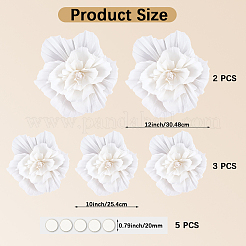 5Pcs Crepe Paper Artificial Flowers&nbsp;DIY-WH20007-272A