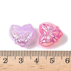 Luminous & UV Plating Opaque Acrylic Beads&nbsp;OACR-H053-05