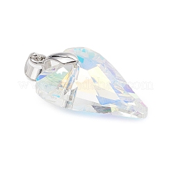 AB Color Plated Glass Pendants&nbsp;PALLOY-JF04736-01