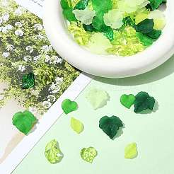 364Pcs 8 Styles Transparent Acrylic Pendants&nbsp;TACR-FS0001-65