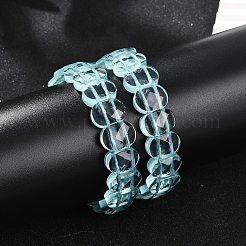 Glass Beads Stretch Bracelets for Women Men&nbsp;BJEW-M049-11D