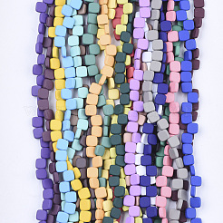 Spray Painted Non-magnetic Synthetic Hematite Multi-Strand Links&nbsp;G-T124-27