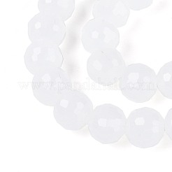 Imitation Jade Glass Bead Strands&nbsp;GLAA-R095-J8mm-01