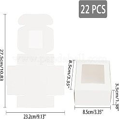 Kraft Paper Cardboard Jewelry Boxes&nbsp;CON-FH0001-31A