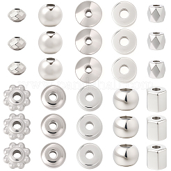 1000Pcs 10 Styles CCB Plastic Beads&nbsp;CCB-PA0001-07