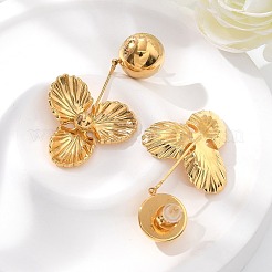 304 Stainless Steel Stud Earrings&nbsp;EJEW-Z084-10G