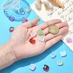 16Pcs 8 Colors Glass Beads Strands&nbsp;LAMP-CJ0002-06