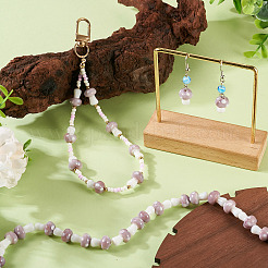 1Strand Handmade Lampwork Beads Strands&nbsp;LAMP-TA0001-84I