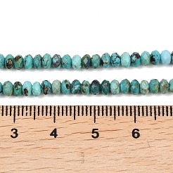 Natural HuBei Turquoise Beads Strands&nbsp;G-B175-A15-2x4mm