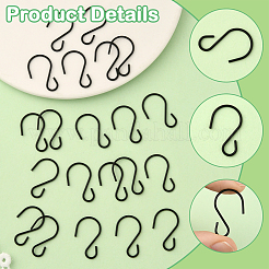 90Pcs Iron S-shape Hooks&nbsp;IFIN-SP0001-47