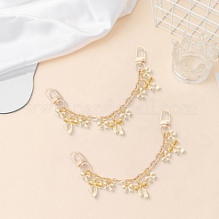 2Pcs Alloy Chains Bag Extender Chains&nbsp;HJEW-BBC0001-44