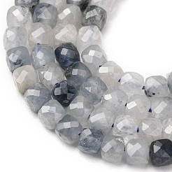 Natura Blue Rutilated Quartz Beads Strands&nbsp;GG-CBA9631-B01-04