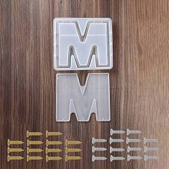Letter-shaped Food Grade Money Box Silicone Molds&nbsp;DIY-D072-01GP-03