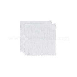 Faux Rabbit Fur Polyester Fabric&nbsp;DIY-WH0504-258D