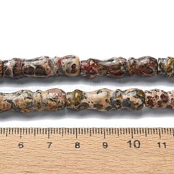 Natural Leopard Skin Jasper Beads Strands&nbsp;G-C135-C01-01