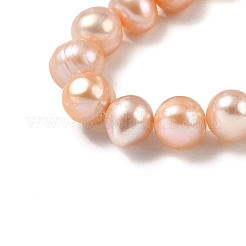 Natural Cultured Freshwater Pearl Beads Strands&nbsp;PEAR-I007-07U-01A
