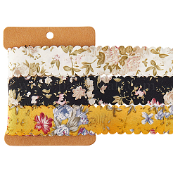 1 Set Polyester Flower Printed Ribbon&nbsp;OCOR-CY0002-38A