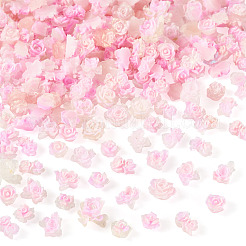 200Pcs Flower & Butterfly Resin Cabochons&nbsp;CRES-TA0001-89F