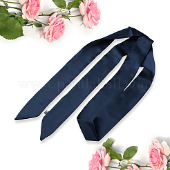 Long Polyester Silk Scarf for Women Girls&nbsp;AJEW-WH20042-77E