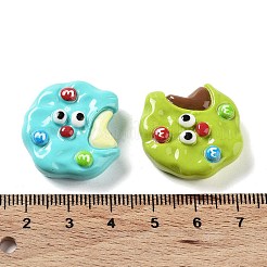 Opaque Resin Cabochons&nbsp;RESI-G085-11