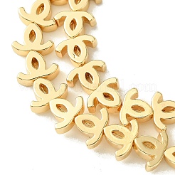 Electroplated Synthetic Non-Magnetic Hematite Beads Strands&nbsp;G-H020-A01-03