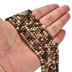Natural Alashan Agate Beads Strands&nbsp;G-G277-B01-3x5mm