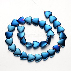 Electroplate Non-magnetic Synthetic Hematite Bead Strands&nbsp;G-F300-22E-05