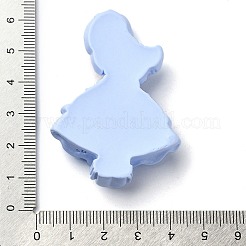 Cartoon Girls Opaque Resin Decoden Cabochons&nbsp;RESI-S392-02A-02