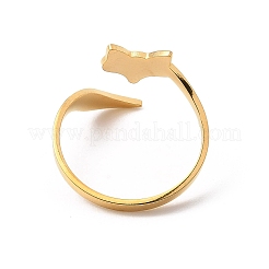 304 Stainless Steel Open Cuff Rings&nbsp;LS-RJEW-Q808-02F-G