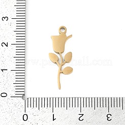 304 Stainless Steel Pendants&nbsp;STAS-I325-123G