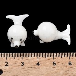 Handmade Lampwork Sea Lion Display Decorations&nbsp;LAMP-F043-07