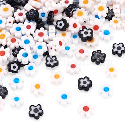 120Pcs 4 Styles Handmade Millefiori Glass Bead Strands&nbsp;LAMP-TA0002-69