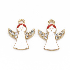 Alloy Enamel Pendants&nbsp;ENAM-N055-020B-NR