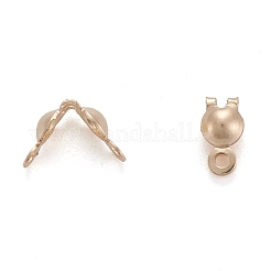 Yellow Gold Filled Bead Tips&nbsp;KK-A130-02