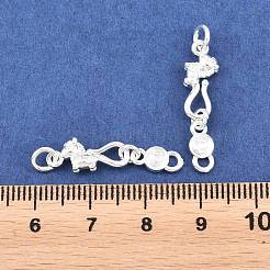Brass S-Hook Clasps&nbsp;KK-L274-07S