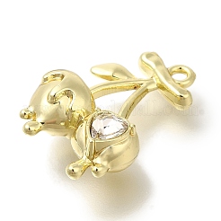 Alloy Rhinestone Pandants&nbsp;ENAM-B025-03G-02