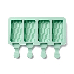 Food Grade DIY Rectangle Ice-cream Silicone Molds&nbsp;LS-DIY-D062-04A