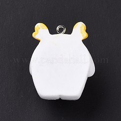 Opaque Resin Pendants&nbsp;RESI-D063-05A