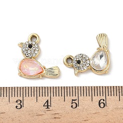 Alloy K5 Glass Pendants&nbsp;FIND-L024-15G
