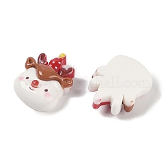 Christmas Opaque Resin Decoden Cabochons&nbsp;CRES-M036-12E