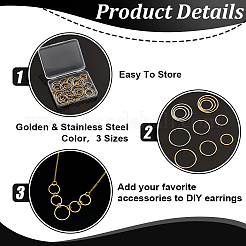 304 Stainless Steel Linking Ring&nbsp;STAS-UN0003-13