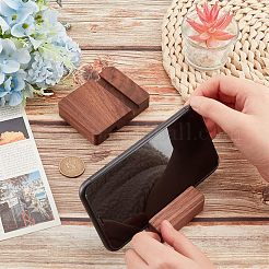 Walnut Wood Mobile Phone Holders&nbsp;LS-AJEW-WH0248-154