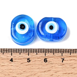 Handmade Evil Eye Lampwork Beads&nbsp;LAMP-G168-02-03