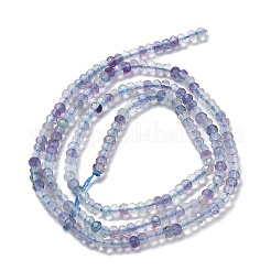 Natural Colorful Fluorite Beads Strands&nbsp;G-ONLY-T-A04-01