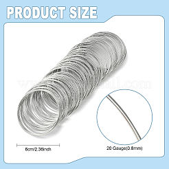 Steel Memory Wire&nbsp;TWIR-R006-0.8x60-P-NF
