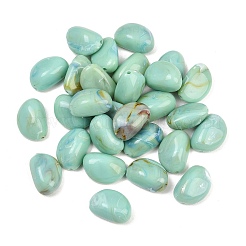 Two Tone Opaque Acrylic Imitation Gemstone Beads&nbsp;OACR-T033-01