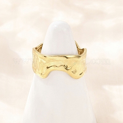 304 Stainless Steel Cuff Rings&nbsp;RJEW-D332-06G