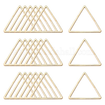 Brass Linking Rings&nbsp;KK-S327-08KC-1