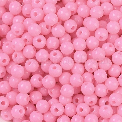 Opaque Acrylic Beads&nbsp;SACR-A007-01C-21-1